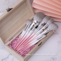 new high-end quality luxury pink makeup brush set